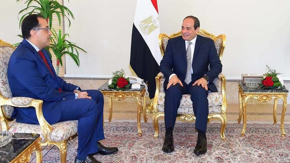 الرئيس عبد الفتاح السيسي مع رئيس الوزراء  الرئيس عبد الفتاح السيسي مع رئيس الوزراء
