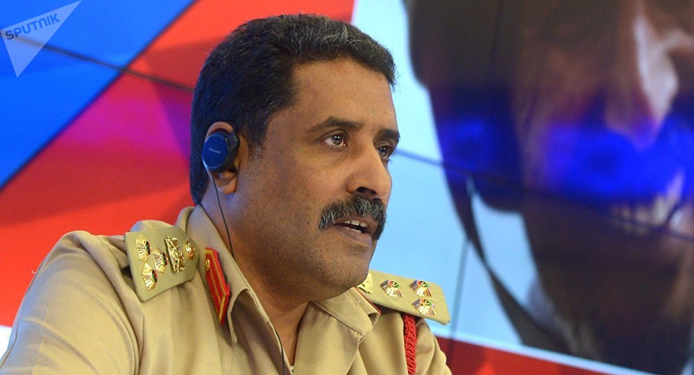 اللواء أحمد المسماري، المتحدث باسم قائد الجيش الليبي