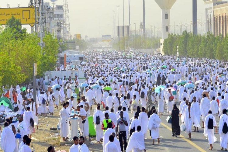 رفع الصوت بالتلبية