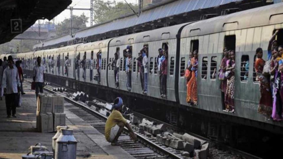 القطار بين الهند وباكستان