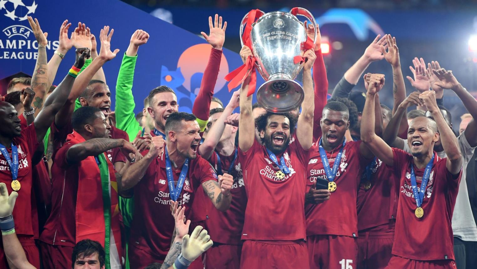 فريق ليفربول بطلا لدوري أبطال أوروبا 