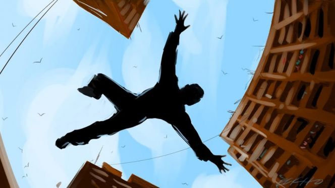  مصرع فتاة سقطت من الطابق الـ ٨ أثناء تنظيف الشرفة 