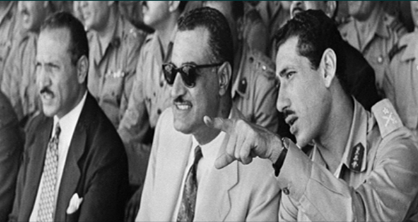 جمال عبد الناصر وعبد الحكيم عامر