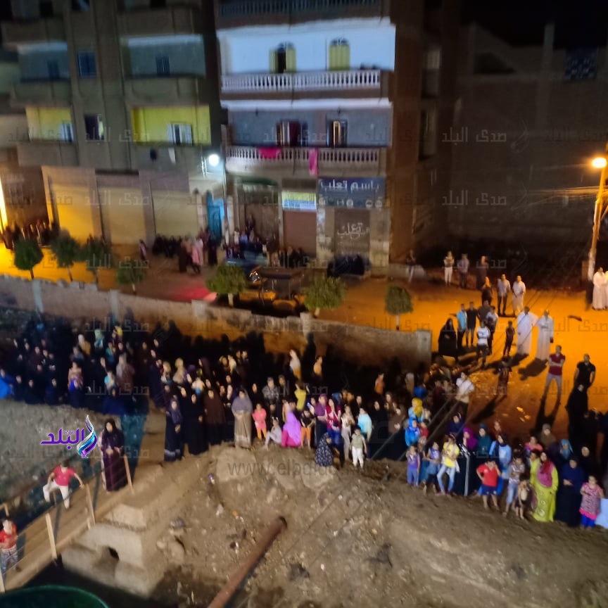 سرادق عزاء لشهداء معهد الأورام "بمسجد بلال بن رباح" بالغربية