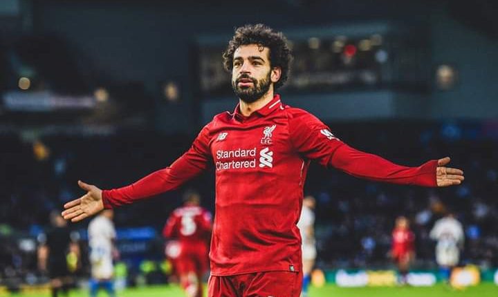 محمد صلاح لاعب فريق ليفربول