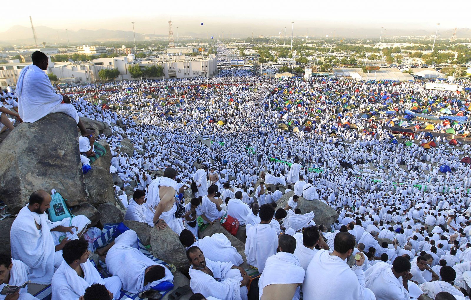 الوقوف بجبل عرفات