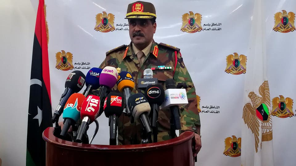 متحدث الجيش الليبي اللواء أحمد المسماري متحدث الجيش الليبي اللواء أحمد المسماري