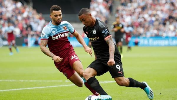 جابرييل جيسوس من لقاء وست هام