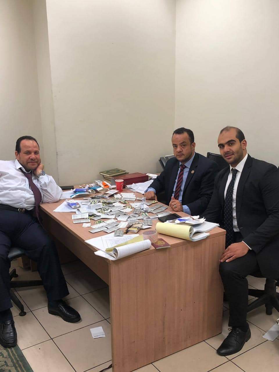 صورة من الضبطية