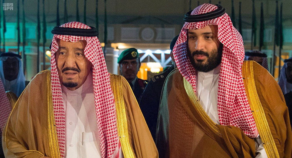 الملك سلمان وولي العهد الأمير محمد بن سلمان