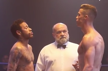 نيمار في مواجهة رونالدو