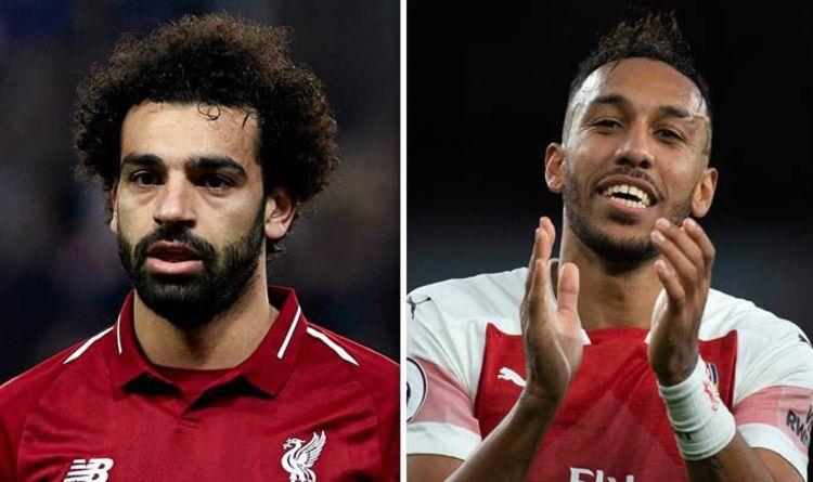 محمد صلاح و اوباميانج  محمد صلاح و اوباميانج