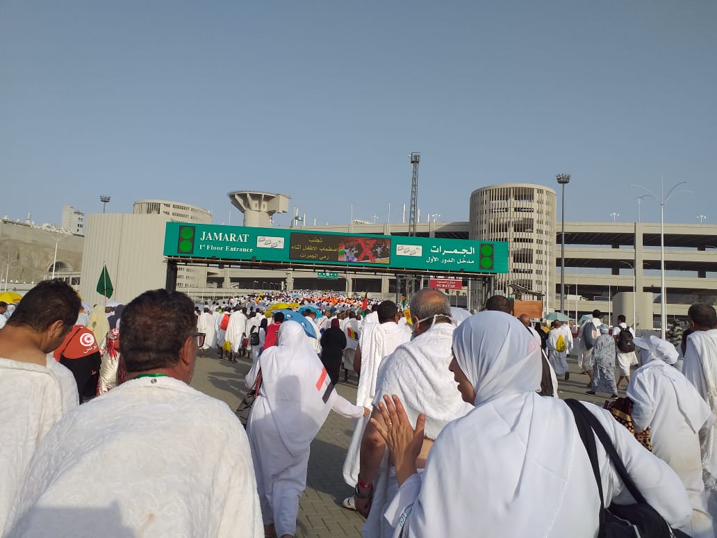 رمي الجمرات رمي الجمرات