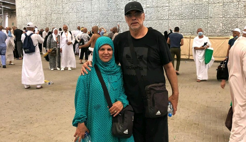 احمد ناجى وزوجته احمد ناجى وزوجته