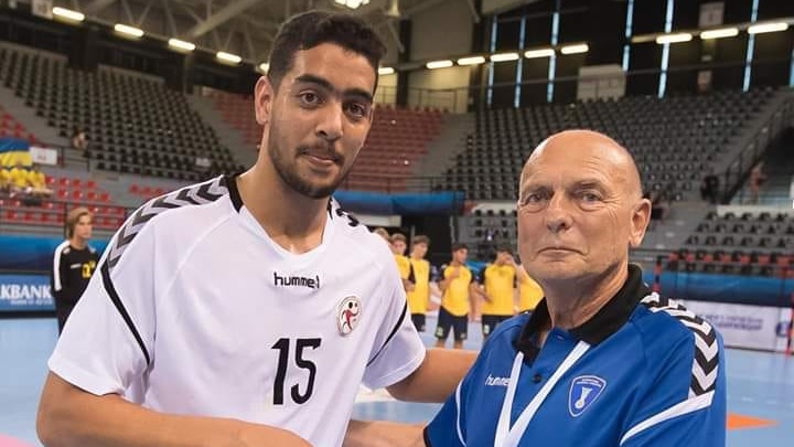 احمد هشام لاعب منتخب مصر