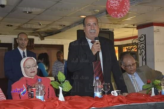 اللواء أشرف بهجت خلال الاحتفالية