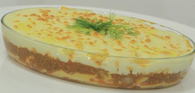 طريقة عمل المكرونة بالبشاميل 