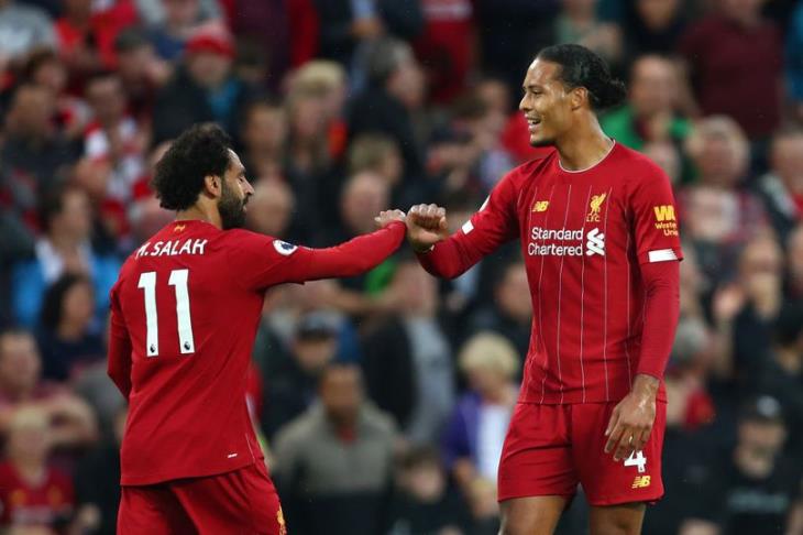 صلاح وفيرجيل فان دايك