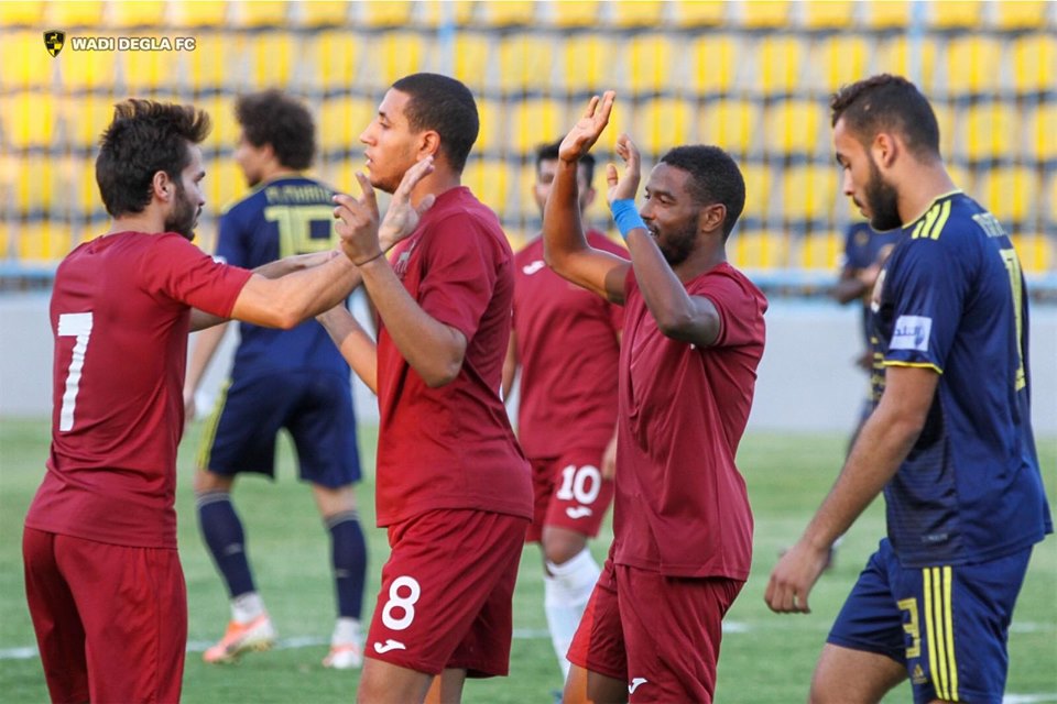 الفريق الأول لكرة القدم بنادي وادي دجلة ا