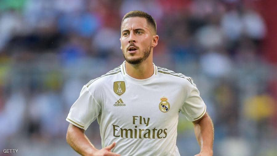 هازارد لاعب ريال مدريد