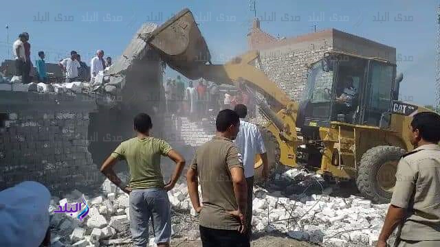 إزالة 68 حالة تعدي على أراضى  الدولة 