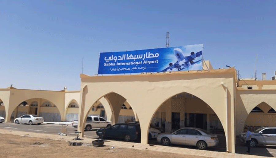 مطار سبها في ليبيا