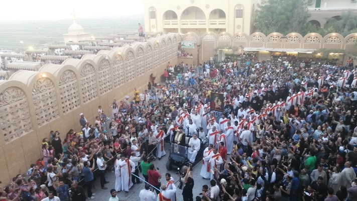 جانب من الاحتفالات 