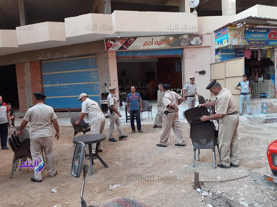 تحرير 344 مخالفة وإغلاق كافيهات بشوارع طنطا ..صور تحرير 344 مخالفة وإغلاق كافيهات بشوارع طنطا ..صور
