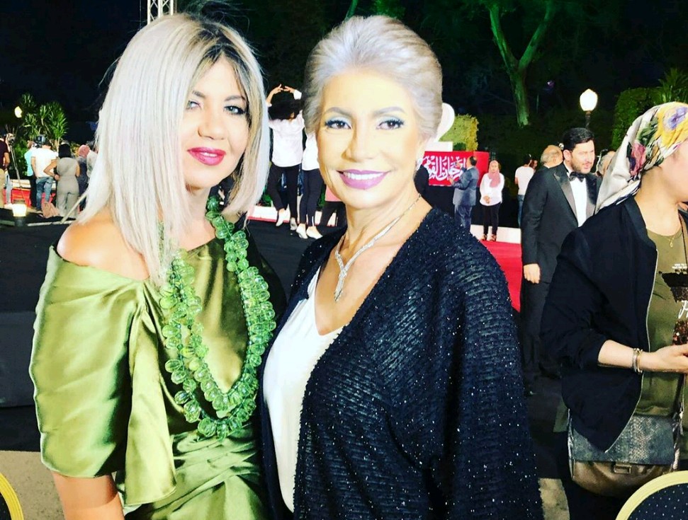 سوسن بدر وبوسي شلبي سوسن بدر وبوسي شلبي