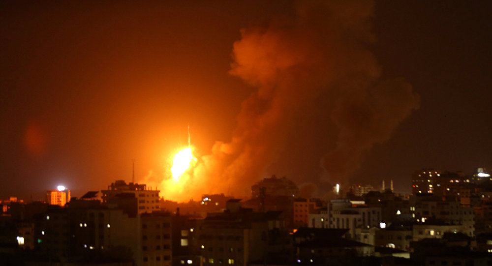 استشهاد 4 فلسطينيين في قصف إسرائيلي على قطاع غزة استشهاد 4 فلسطينيين في قصف إسرائيلي على قطاع غزة