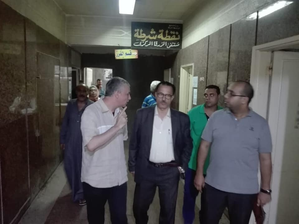 مرور مكثف على المستشفيات والوحدات الصحية بدمياط