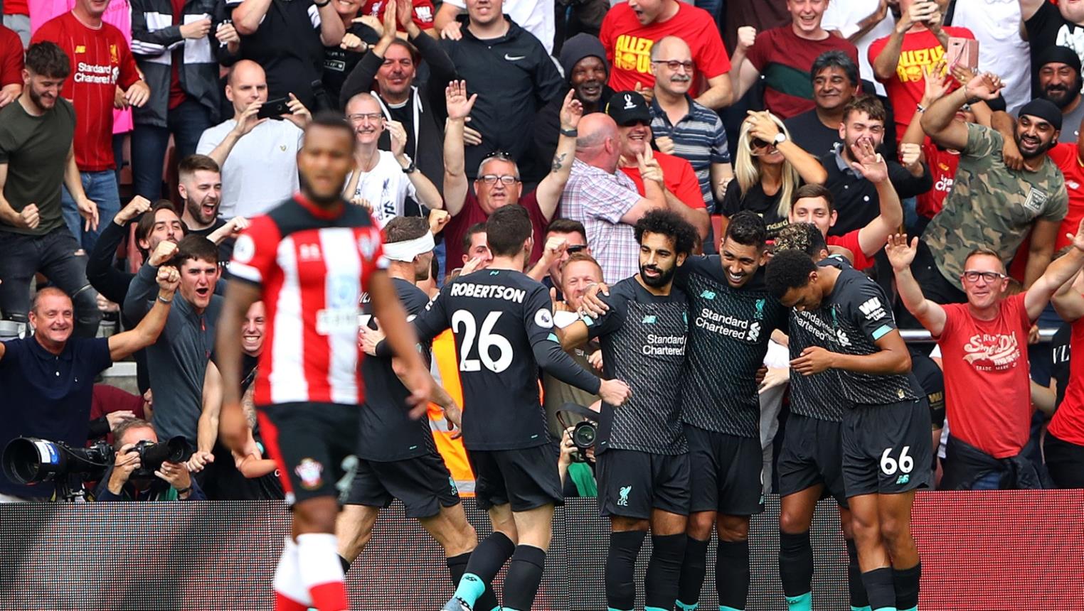 مباراة ليفربول وساوثهامبتون