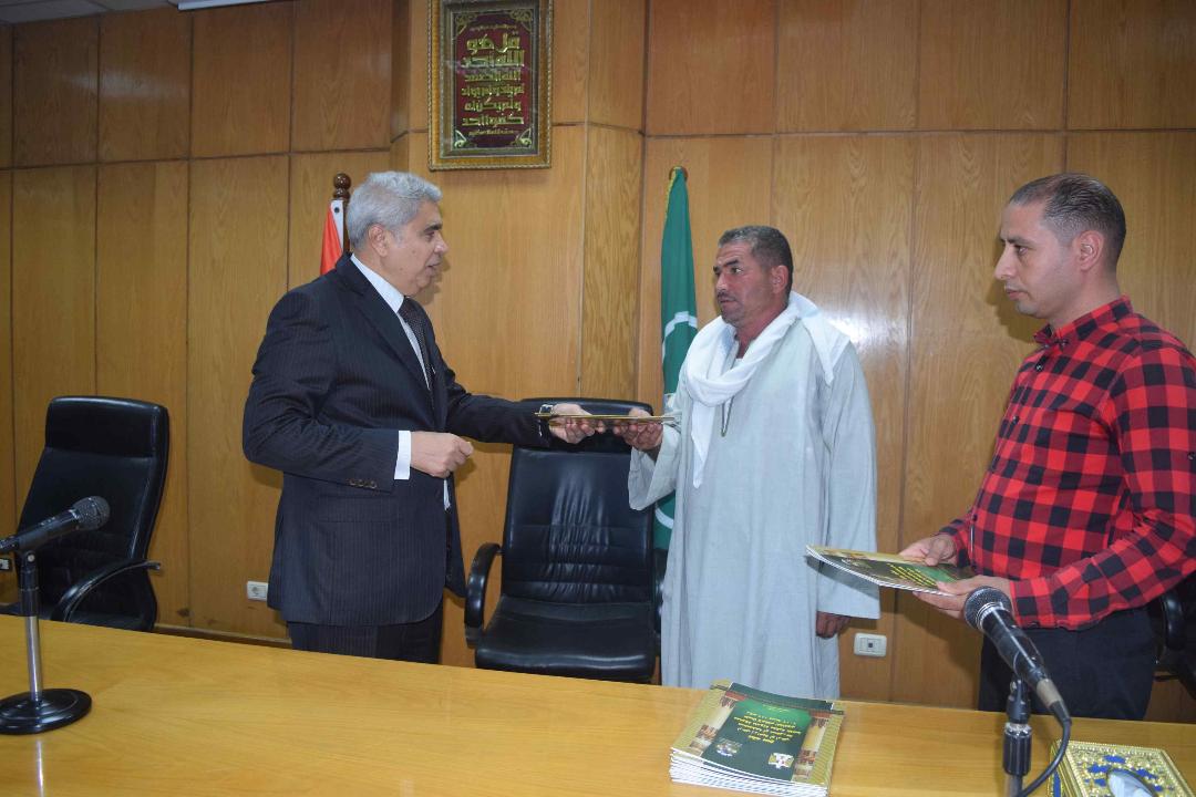 للواء قاسم حسين محافظ المنيا