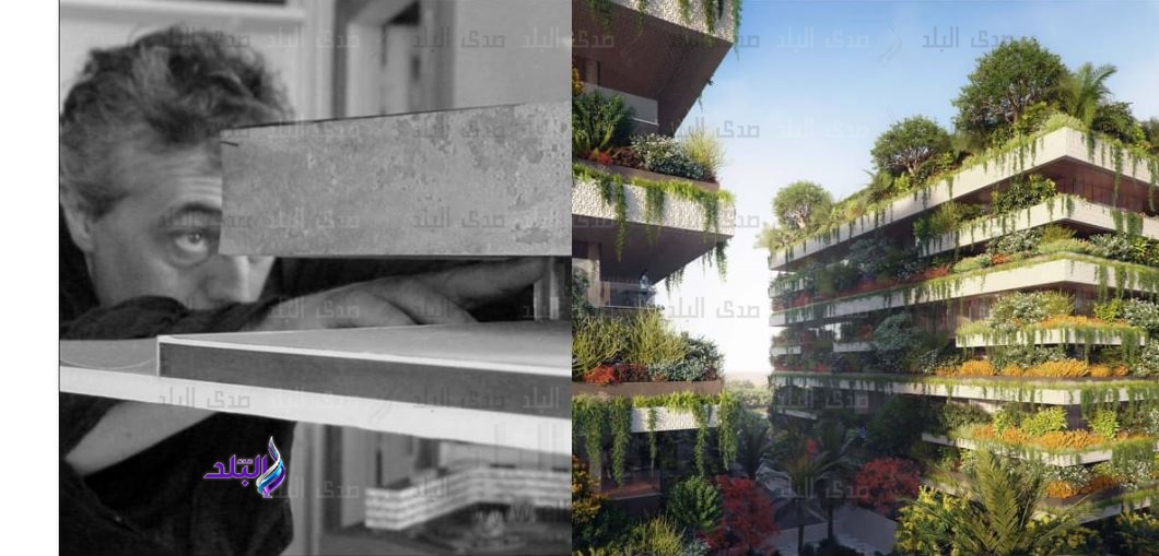 المهندس الإيطالي ستيفانو بويري والغابة العمودية لمصر المهندس الإيطالي ستيفانو بويري والغابة العمودية لمصر
