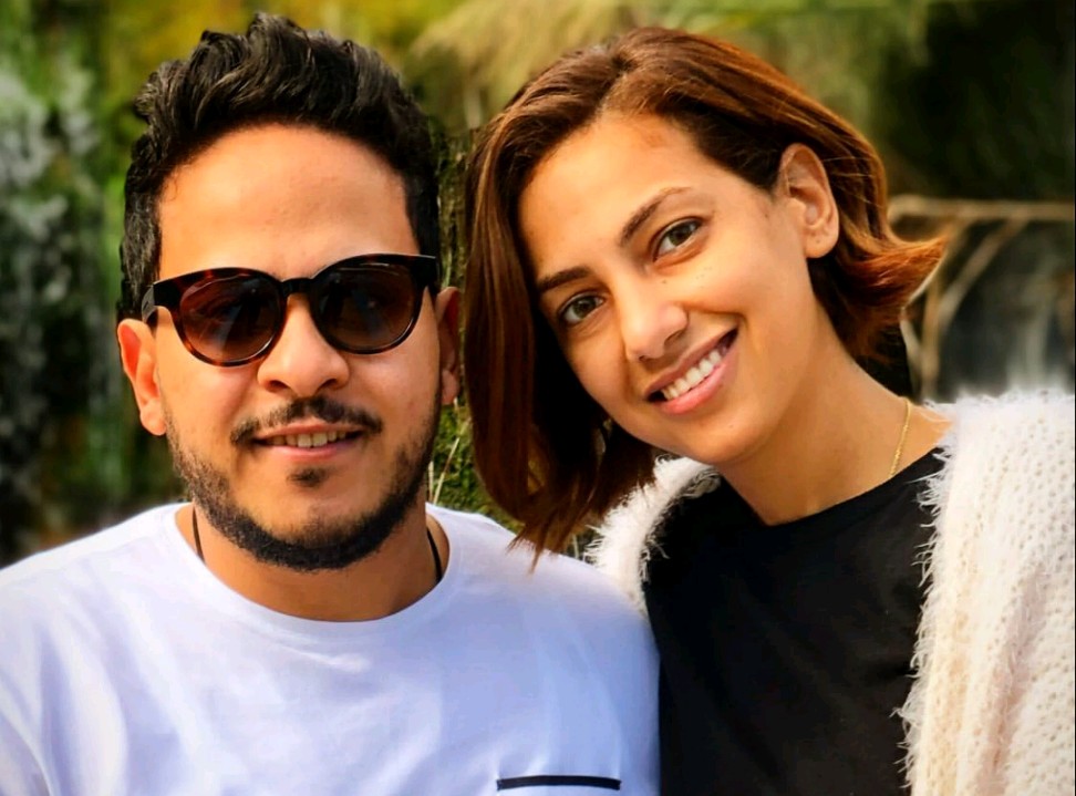 كريم عفيفى وزوجته كريم عفيفى وزوجته