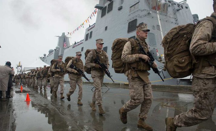 البنتاجون يكشف حجم القوات الأمريكية في الخليج