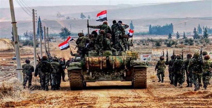 الجيش السوري يتقدم في خان شيخون الجيش السوري يتقدم في خان شيخون