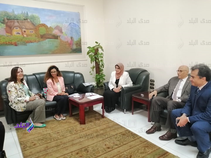 رئيس جامعة الزقازيق تستقبل ممثلي صندوق الأمم المتحدة للسكان