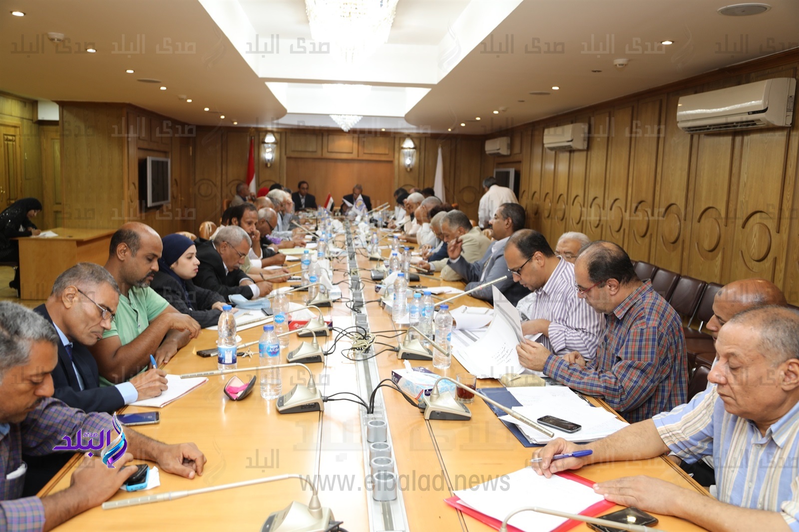 اللواء عبدالحميد الهجان محافظ قنا