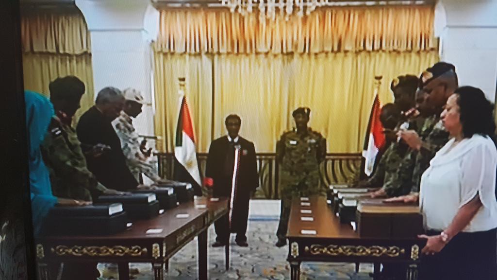 أعضاء المجلس السيادي السوداني 