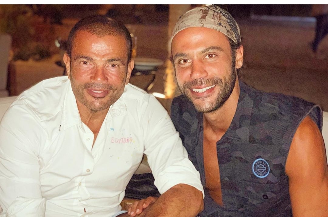 محمد عادل امام و عمرو دياب 
