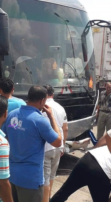 حادث أتوبيس فريق غزل المحلة حادث أتوبيس فريق غزل المحلة
