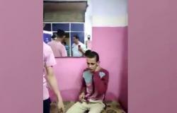 التعدى على معاق بمشتول التعدى على معاق بمشتول