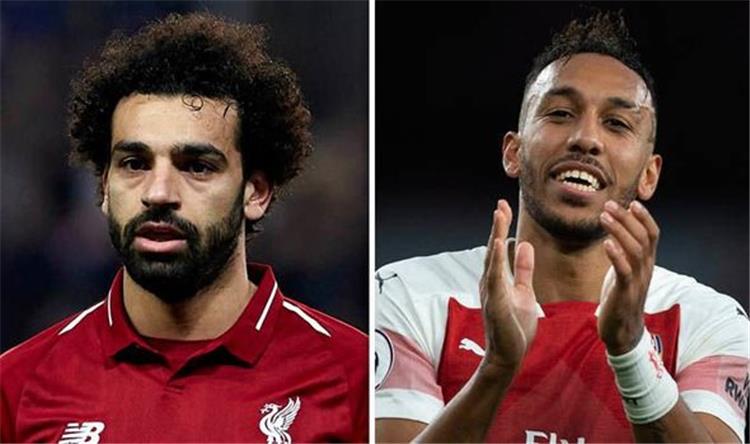 أوباميانج ومحمد صلاح أوباميانج ومحمد صلاح