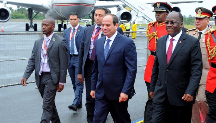 الرئيس السيسي فى تنزانيا الرئيس السيسي فى تنزانيا