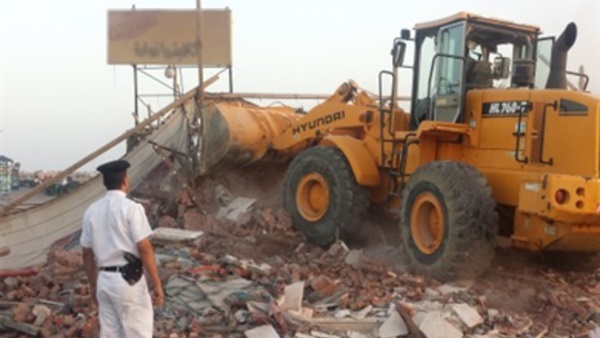 حملة استرداد أراضي أملاك الدولة بالجيزة - أرشيفية