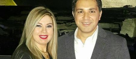 رانيا فريد شوقى وزوجها