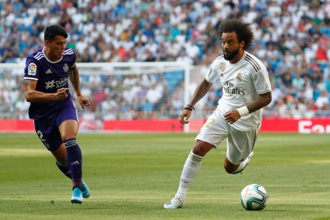 مارسيلو لاعب نادي ريال مدريد