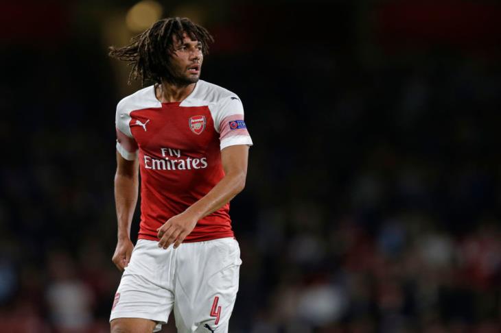 محمد النني لاعب فريق آرسنال