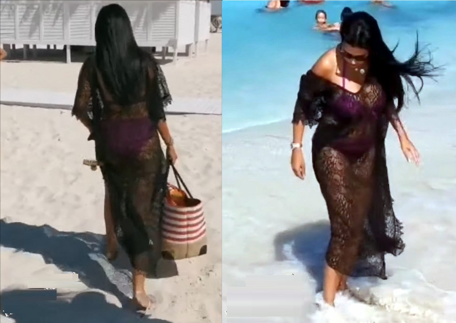  بكيني رانيا يوسف يشعل الساحل الشمالي